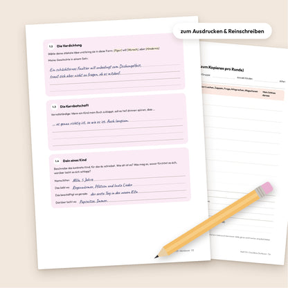 Kinderbuch-Schatzkiste | Dein Weg zum eigenen Kinderbuch